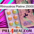 Rhinocéros Platine 25000 41